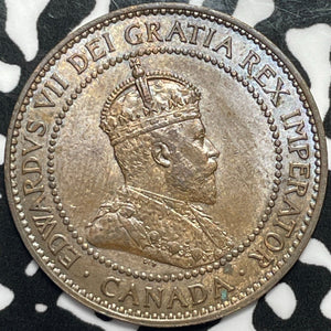 1909 Canada Large Cent Lot#M7084 High Grade! Beautiful!