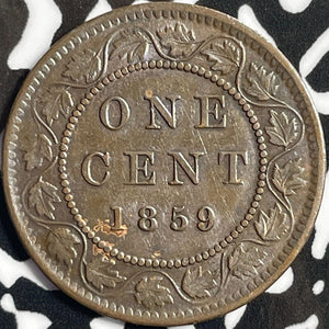 1859 Canada Large Cent Lot#D5049 High Grade! Beautiful!