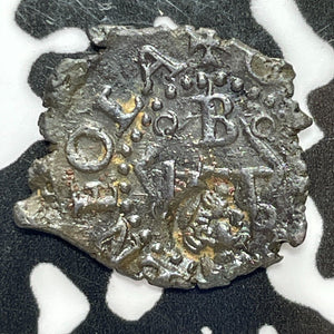 (1599-1621) Spain Banolas Philip III Dinero Lot#M5677 Cal 471/590