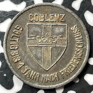 1918 Germany Coblenz 25 Pfennig Notgeld Lot#D5681