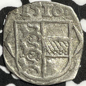 1516 Austria Carinthia 1 Pfennig Lot#D3562 Silver!