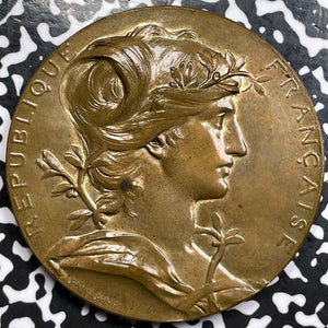 1889 France Paris Universal Exposition Medal By Dupuis Lot#OV1154 63mm