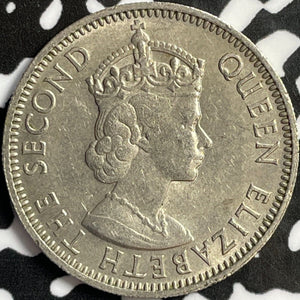 1962 British Honduras 25 Cents Lot#D3790 Nice!