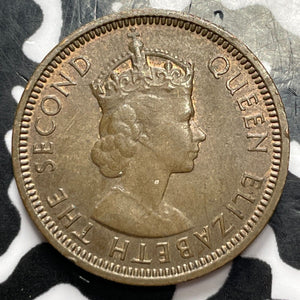 1954 British Honduras 1 Cent Lot#D3789 High Grade! Beautiful!