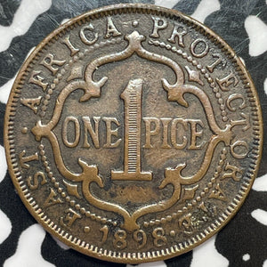 1898 East Africa 1 Pice Lot#M6364 Nice!