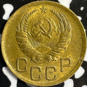 1940 Russia 3 Kopeks Lot#D5620 Nice!