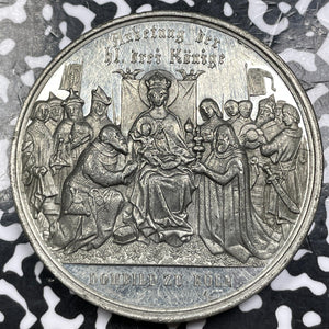 1880 Germany Koln Cathedral Completion Medal Lot#OV1166 50mm
