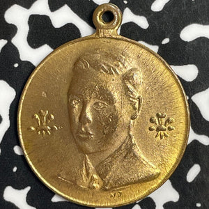 1920 Australia Prince of Wales Royal Visit Medalet Lot#M9543 25mm
