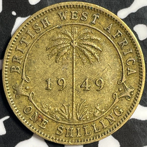 1949 British West Africa 1 Shilling Lot#M9956