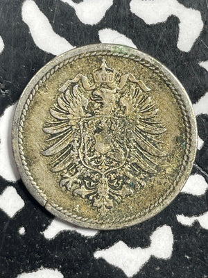 1875-A Germany 5 Pfennig Lot#M0826