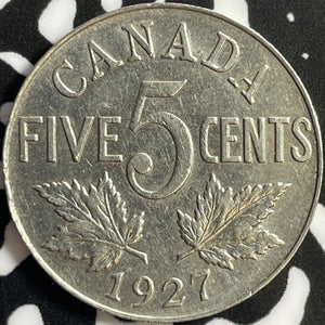 1927 Canada 5 Cents Lot#D6343 Nice!