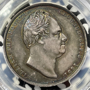 1831 G.B. William IV Coronation Medal PCGS SP58 Lot#G5757 Silver! Eimer-1251