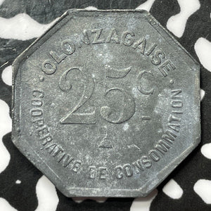1918 France Olanzac 25 Centimes Notgeld Lot#D2450