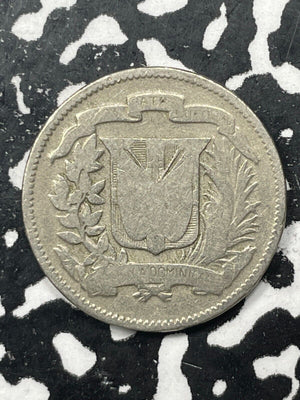 1939 Dominican Republic 5 Centavos Lot#M0752