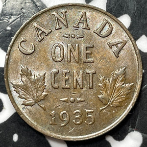 1935 Canada Small Cent Lot#D6763 High Grade! Beautiful!