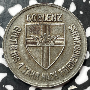 1918 Germany Coblenz 25 Pfennig Notgeld Lot#D5684