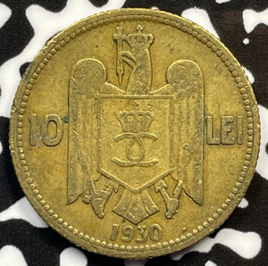 1930 Romania 10 Lei Lot#M3361