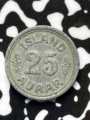 1942 Iceland 25 Aurar Lot#M4280