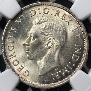 1940 Canada 25 Cents NGC MS64 Lot#G6434 Silver! Choice UNC!