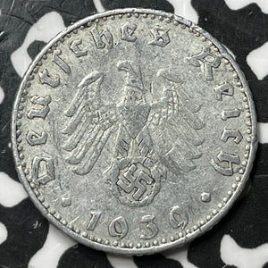 1939-E Germany 50 Pfennig Lot#D6660