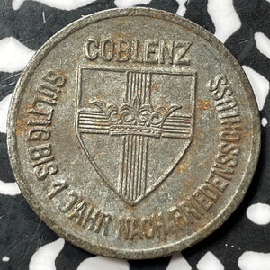 1918 Germany Coblenz 25 Pfennig Notgeld Lot#D5680