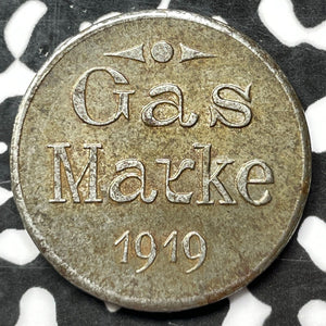 1919 Germany Neustadt Iron Gas Token (3 Available) (1 Coin Only) Menzel-10092.2