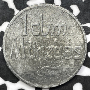 U/D Germany Gera Zinc Gas Token (4 Available) (1 Coin Only) Menzel-4780.3
