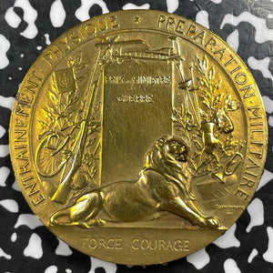 Undated France Ministry Of War Award Medal Lot#OV1146 50mm
