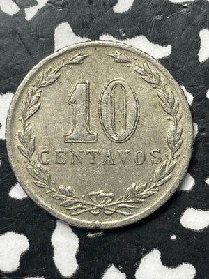 1938 Argentina 10 Centavos Lot#M1485