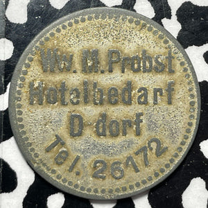 Undated Germany Dusseldorf WW M. Probst 5 Pfennig Notgeld Lot#V9988