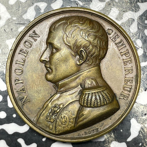 1840 France Napoleon's Tomb On St Helena Medal By Bovy Lot#JM6387 Bramsen-1990