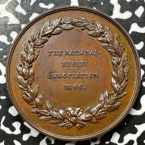1860 G.B. National Rifle Association Medal Lot#OV1132 Eimer-1542, 48mm