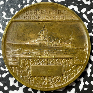 Undated France Joan Of Arc Orleans-Reims-Rouen Medal Lot#OV804 60mm