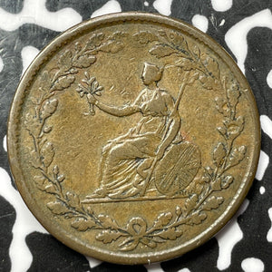(1810) Great Britain Brutus 1/2 Penny Half Penny Token Lot#M9241