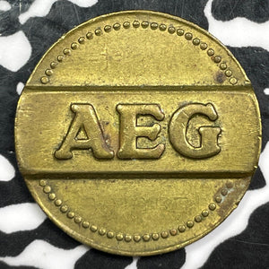 U/D Germany Berlin AEG Munzthaler Token (8 Available) (1 Coin Only) Menzel-845.1