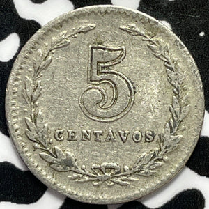 1938 Argentina 5 Centavos Lot#M5342