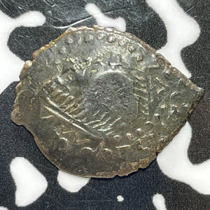 (1599-1621) Spain Banolas Philip III Dinero Lot#M5672 Cal 471/590
