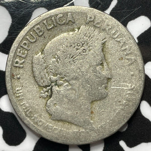 1927 Peru 10 Centavos Lot#M3799