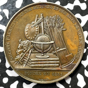 1838 France Josephine Rafuin-Duclenois Valenciennes Medal Lot#JM5790 35mm