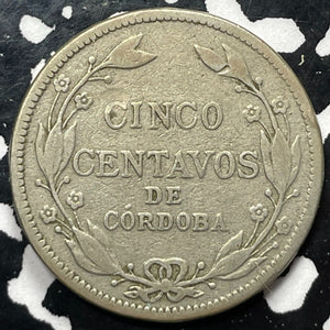 1935 Nicaragua 5 Centavos Lot#V9694