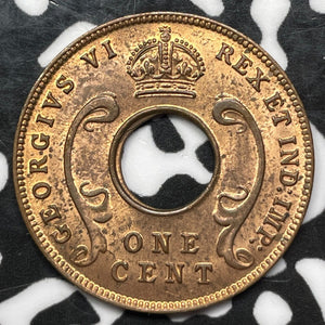 1942 East Africa 1 Cent (8 Available) High Grade! Beautiful (1 Coin Only)