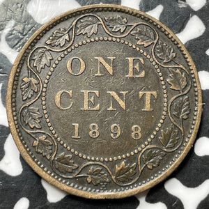 1898 Canada Large Cent Lot#D6318 Nice!