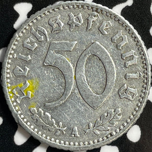 1941-A Germany 50 Pfennig Lot#D4896
