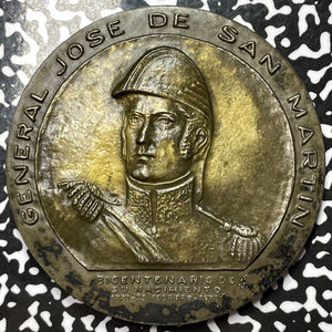 1978 Argentina General Jose De San Martin Medal Lot#OV735 83mm