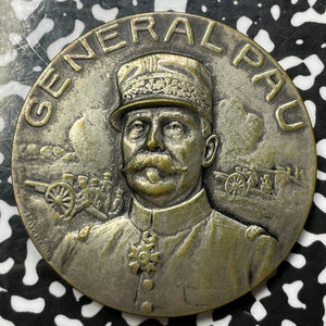 (1914-18) France General Pau Medal Lot#OV816 49mm