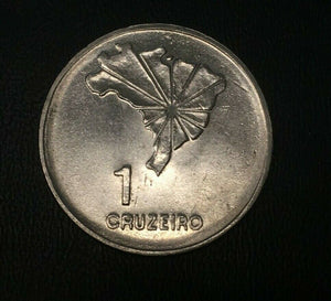 1972 Brazil 1 Cruziero (Many Available) High Grade! Beautiful! (1 Coin Only)