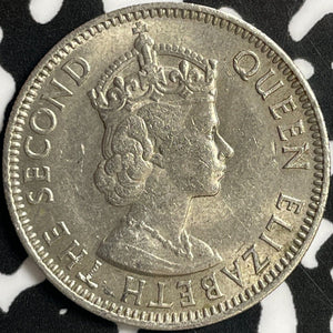 1965 British Honduras 25 Cents Lot#D2804 High Grade! Beautiful!