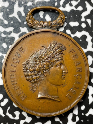 1887 France Montmirail Shooting Festival Medal Lot#OV811 47mm