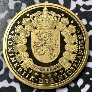 1962 Netherlands Queen Wilhelmina Medal Lot#OV1175 40mm