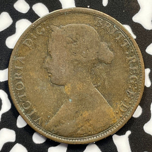 1861 Great Britain 1/2 Penny Half Penny Lot#M3253